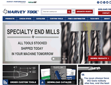 Tablet Screenshot of harveytool.com